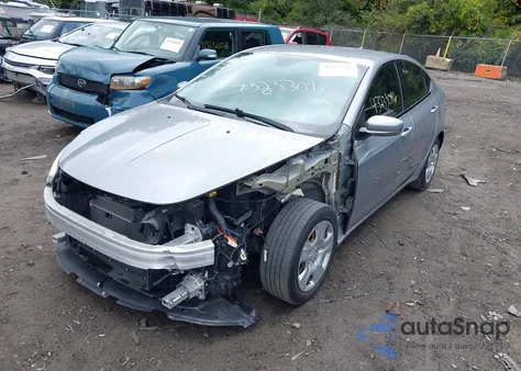 2015 Dodge Dart Se из США, поврежденный, VIN 1C3CDFAAXFD119689